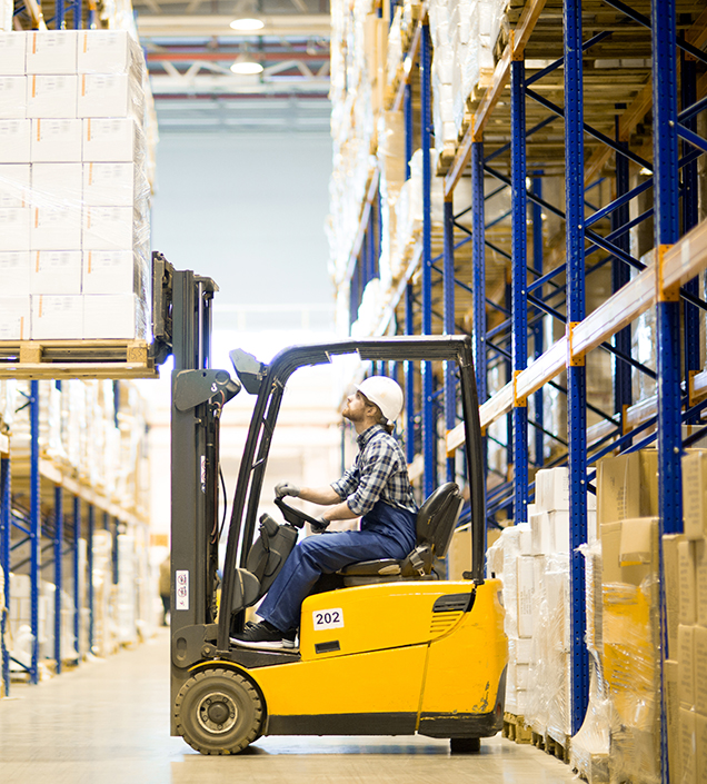 Fork Lift with Driver